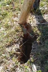 hydro-excavation-hole